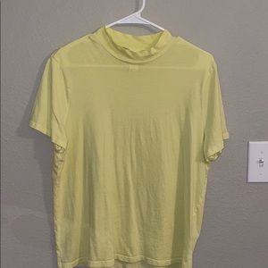 Yellow h&m tee shirt